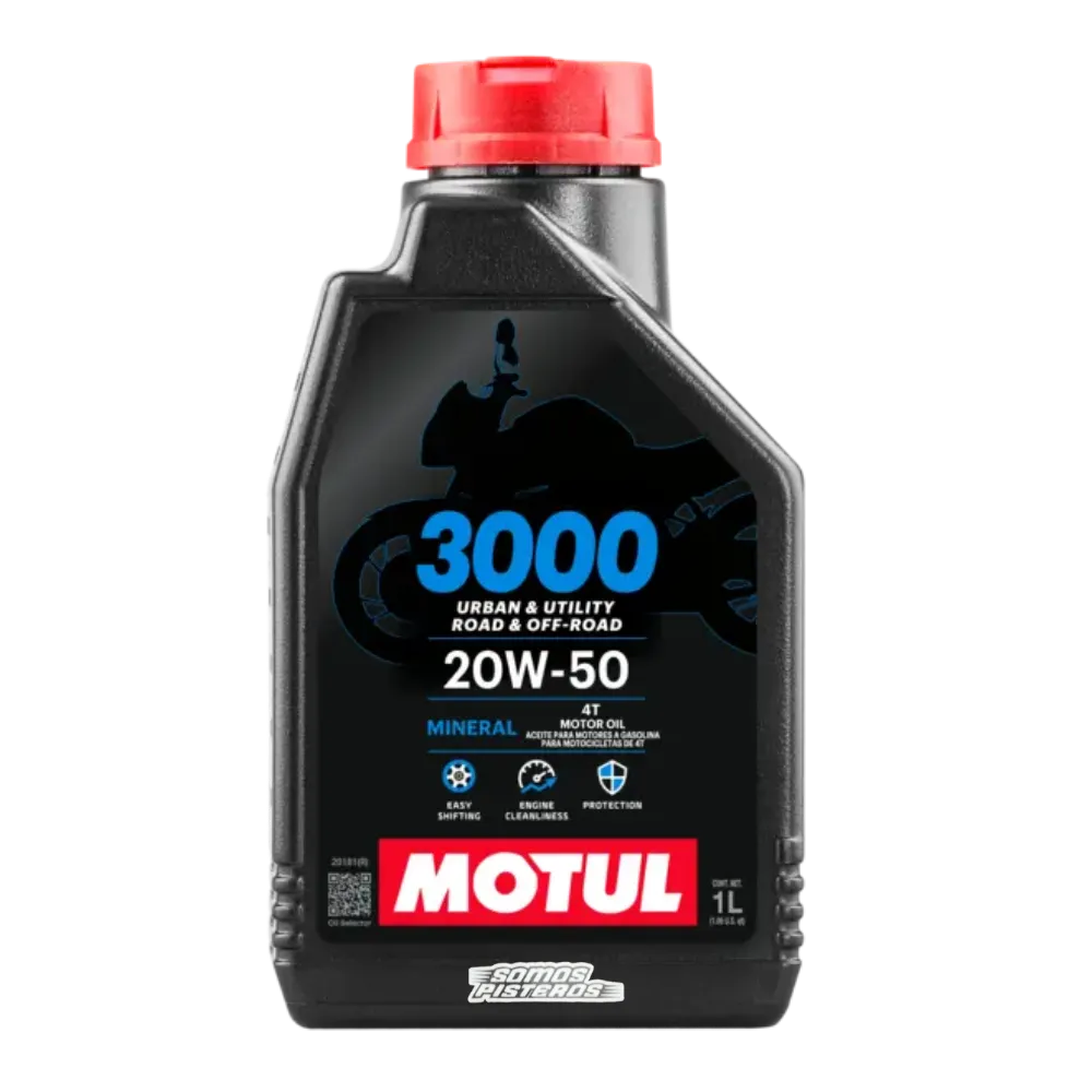 Aceite Motul 3000 Mineral 20w50 Pulsar R3 R6r R1 Gsxr Ktm FZ